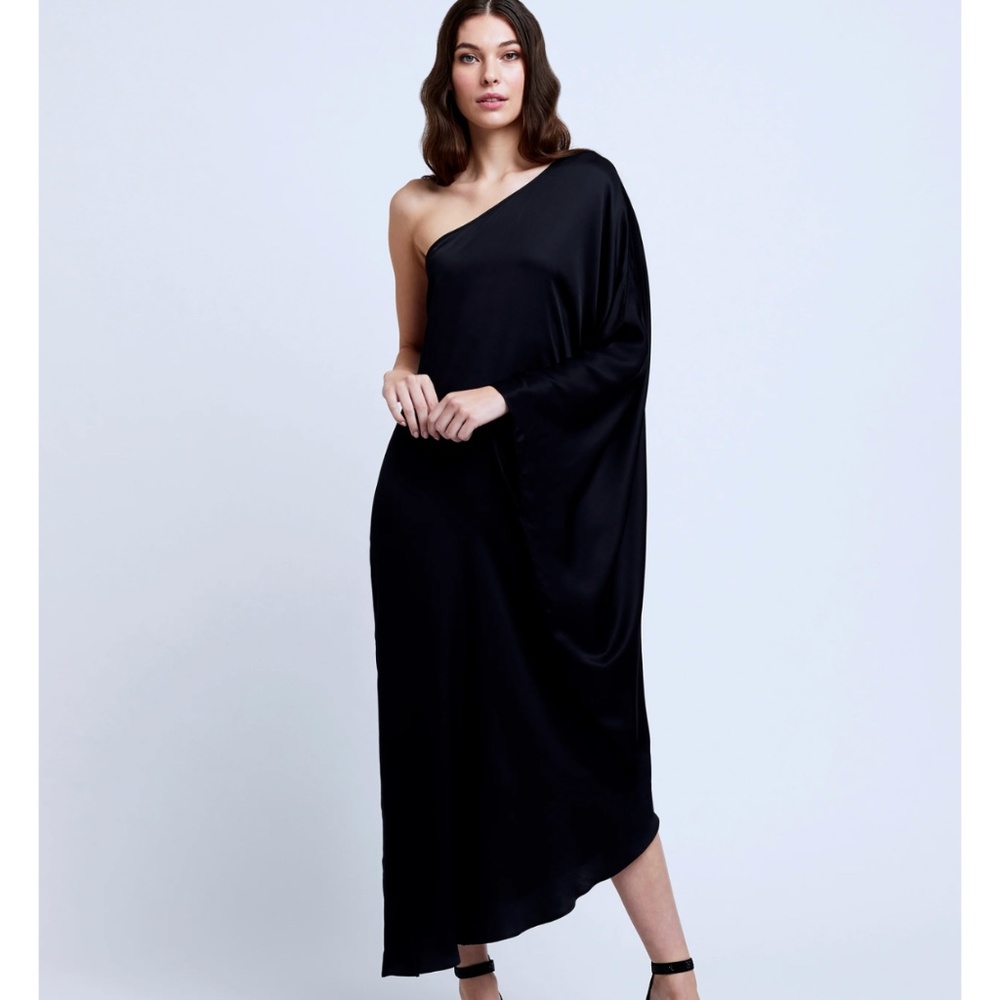 L’AGENCE SELENA ONE SHOULDER DRESS